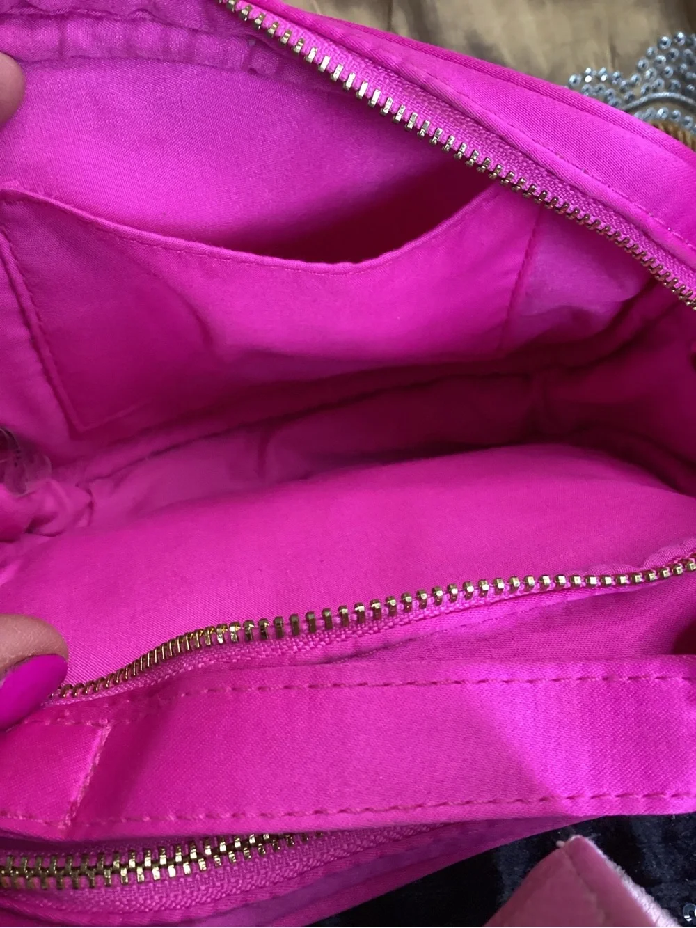 Prada Candy Pink Cosmetic Pouch